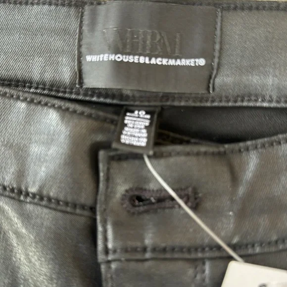 New black coated Vegas White House black market size 10 pants - Picture 2 of 5